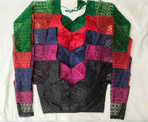 Designer Long Sleeves Readymade Blouse