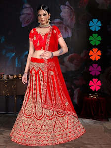 Semi Stitched Lehenga Choli
