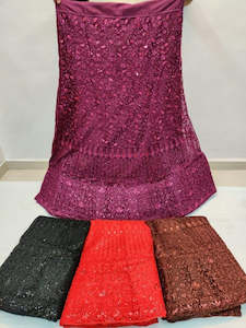 Unstitched Semi Stitched Lehenga: Sequence & Embroidered Semi Stitched Lehenga