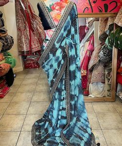 Sequins Saree: Designer Sequence Saree