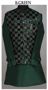Men's Festive Wear Kurta With Jacket