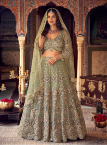 Soft Net Readymade Lehenga Choli