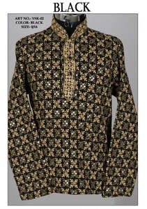 Kid's Boy Festive Straight Kurta