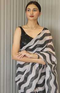 Sequins Saree: Bollywood Saree