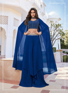 Plazo Set With Blouse