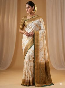 Replica of Kanjivaram Silk Saree