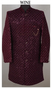 Men’s Velvet Sherwani