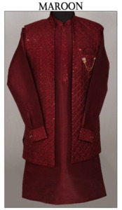 Men’s New Style Shrug & Kurta Pajama