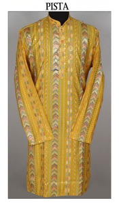 Sherwani Plus Size: Men's Embroidered & Sequins Kurta Pajama