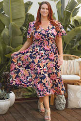 Sale: Sierra Midi Dress - DREAMCATCHER