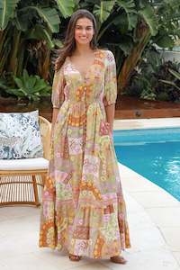 Maxi Dress: Billie Maxi Dress - Dreamcatcher