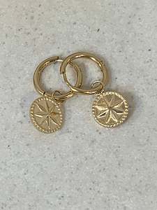 Earrings: Oasis Star Hoops