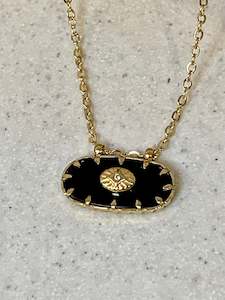 necklace: Astra Necklace - Black