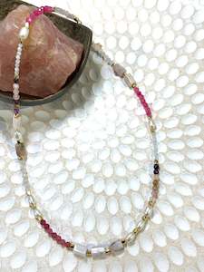 Chokers: Luana Gemstone Necklace