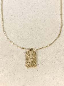 Golden Glow Necklace