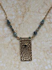 Radiating Eye Necklace