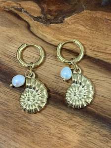 Earrings: Coastal Shell Earrings