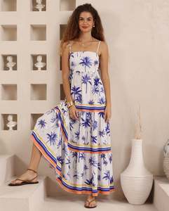 Clothing: Palm Cove Slip Maxi Dress