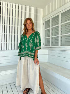 Clothing: Rue Top - Kiva Print Jaase