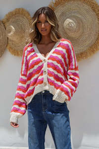 Harlow Wave Cardi