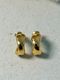 Crossover Hoop Studs