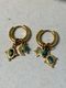 Celestial Green Hoops