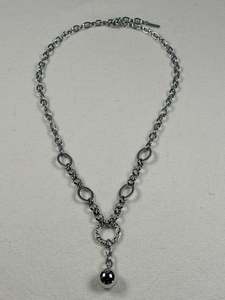 Orb Necklace - Silver