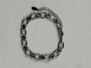 Bracelets Bangles Cuffs: Blair Bracelet - Silver