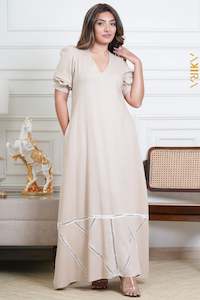 women-maxi-dress: Tribal Charm Exclusive Dress