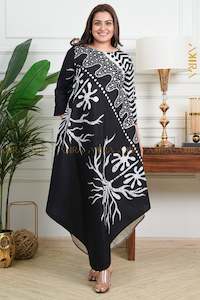 Queen Anne Batik Designer Dress