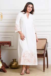 Rosy tulle designer elegant dress