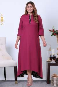 women-maxi-dress: Chaney slit detail dress