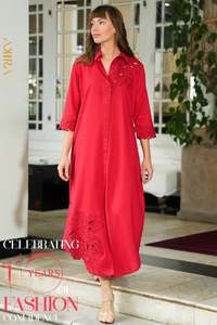 Rose noir lady dress