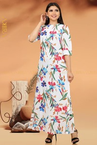 women-maxi-dress: Devika printed Dress