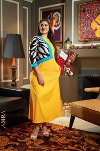 Maisy Batik Detail Dress