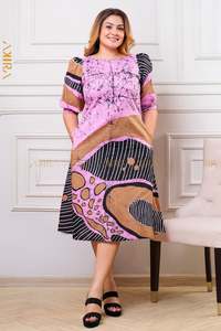 Aziora batik designer dress