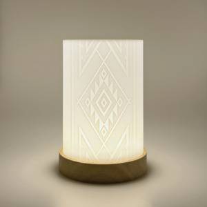 Tāniko Cylinder Lamp (Dimmable)