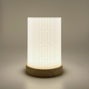Frontpage: Poutama Cylinder Lamp (Dimmable)