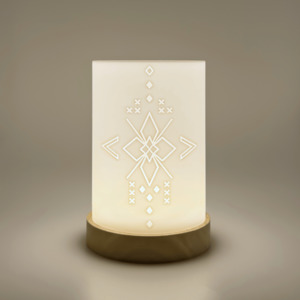 Frontpage: Matariki Cylinder Lamp (Dimmable)