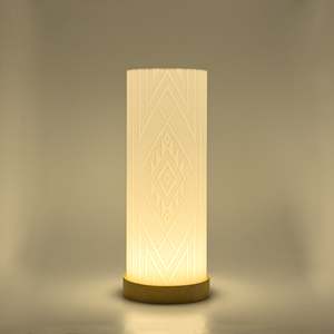 Frontpage: Large Tāniko Cylinder Lamp