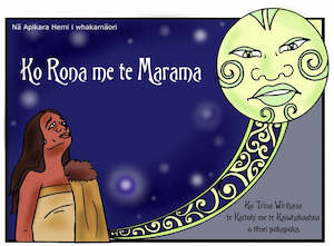 Resource Library Printable Legend Booklets: Rona and the Moon (Te Reo Māori Text)