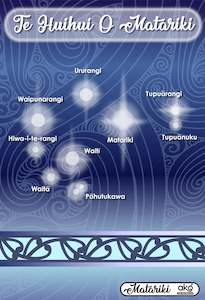 Resource Library Matariki Booklets And Posters: Te Huihui O Matariki Poster