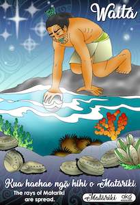 Resource Library Matariki Booklets And Posters: Waitā Poster