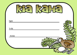 Resource Library Certificates: Certificate - Kia Kaha Style 6