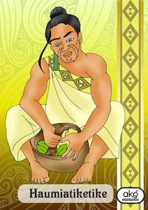 Resource Library Atua Posters: Haumiatiketike Poster Version 1