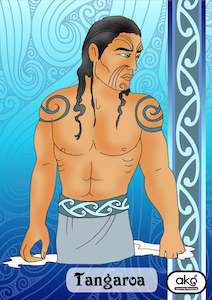 Resource Library Atua Posters: Tangaroa Poster Version 1