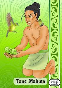 Resource Library Atua Posters: Tāne Mahuta Poster Version 1