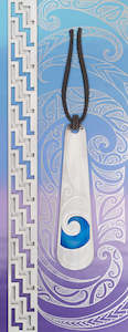 Taonga Panel - White & Silver