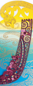 Waka Panel - Purple & Gold