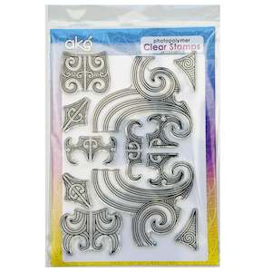 Tā Moko Clear Stamp Set